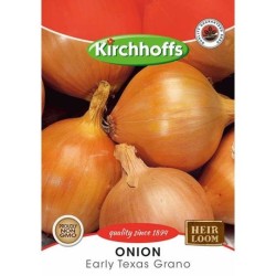 Kirchhoffs Onion Early Texas Grano Seeds Kirchhoffs Onion Early Texas Grano Seeds