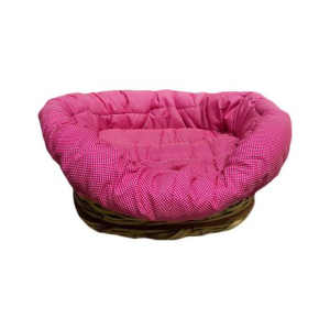 Small Pet/Dog Basket with Cushion