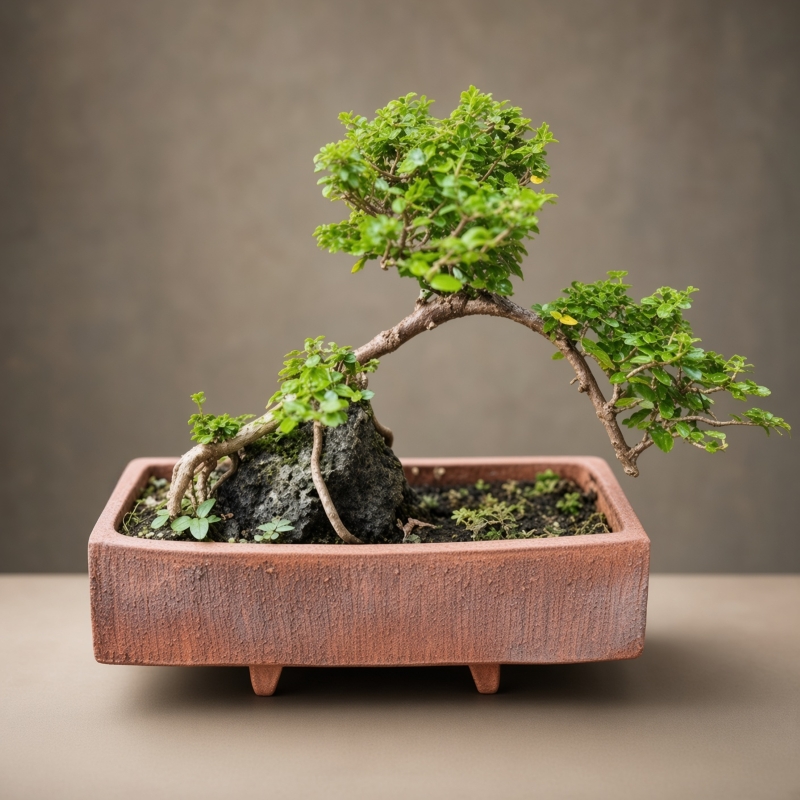 Hibiscus Sabdariffa Bonsai Image 4